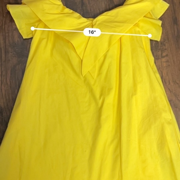 Love Riche Ruffle off the shoulder Bohemian Dress A line light lined new w tags - Picture 6 of 6